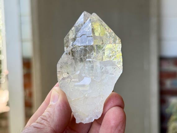 Cathedral Quartz, Water Clear, 168g, New Find, Lightbrary Crystal for Akashic Records, Taquaraçu, Minas Gerais, Brazil W839