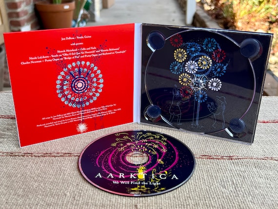 Aarktica - We Will Find the Light CD, Ambient Music, Plant Medicine Music, Shamanic Music, Indie Folk, Ambient Guitar