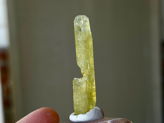 Etched Heliodor, Catuji Mine, 6.4g, Golden Beryl, Minas Gerais, Brazil B180