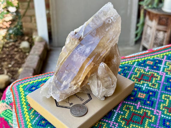 Citrine, Natural Tessin Habit Formation, Self-Standing, 1.2 Kilo, Creativity & Manifestation, Conselheiro Pena, Minas Gerais, Brazil W695