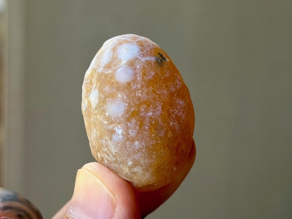 Gobi Polka Dot Agate, 34g, Naturally Formed, Desert Stone of Transformation & Transcendence, China B468