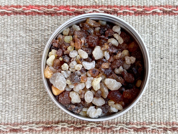 Frankincense and Myrrh Incense Resin, Natural Frankincense Incense Resin, Sacred Holy Incense for House Clearing and Purification