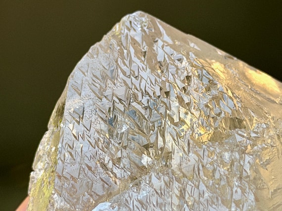 Trigonic Quartz, 164g, New Find, Astral Travel & Shamanic Journeying, Inimutaba, Minas Gerais, Brazil V640