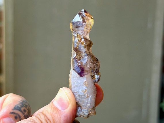 Chibuku Amethyst Scepter, 37g, Shangaan Amethyst, Chibuku Mine, Zimbabwe B152