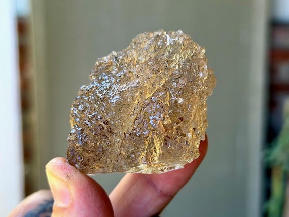 Smoky Ice Quartz, Hydrothermally Etched, 86g, Spiritual Evolution & Transformation, Diamantina, Minas Gerais, Brazil B235