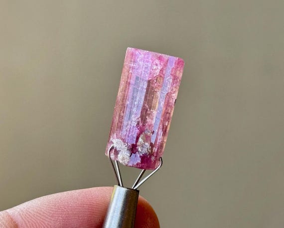 Pink Tourmaline from Aricanga Mine, Naturally Terminated, 3.8g, São Jose do Safira, Minas Gerais, Brazil S307