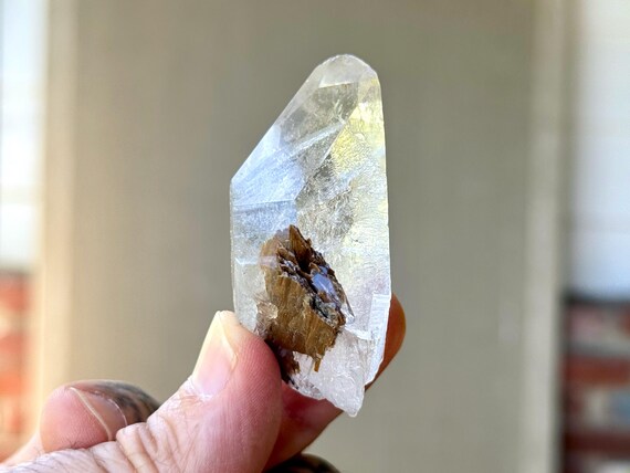 Brookite Quartz, Water Clear, 54g, New Find, Attract Spirit Guides & Elevate Spiritual Awareness, Minas Gerais, Brazil S715
