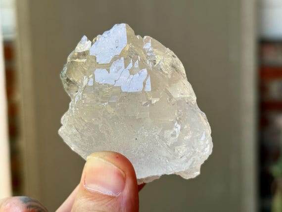 Himalayan Elestial Quartz, 136g, High Altitude Crystal, Purification & Heart Healing, India A593