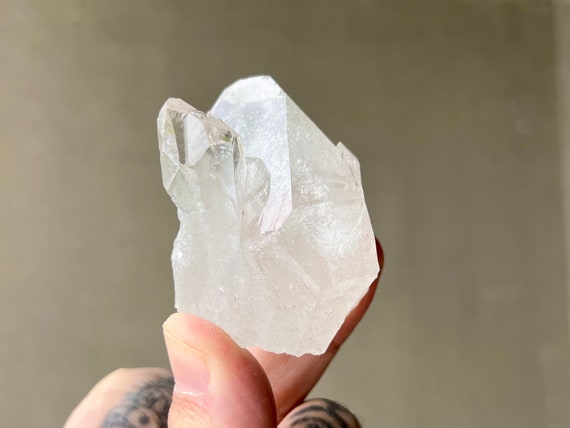 Cathedral Quartz Crystal, Beautiful Clarity and Formation, New Find, Akashic Record, Jenipapo, Brazil K574