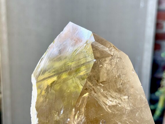 シトリン、オールナチュラル＆自立型、2.7キロ、顕現と創造性、太陽