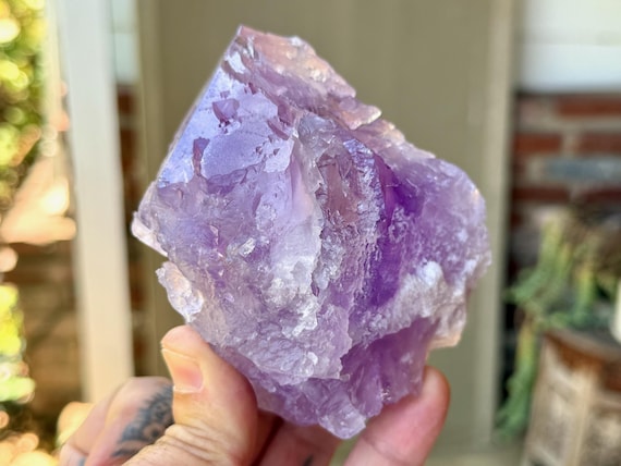 Dissolution Amethyst, Hydrothermally Etched, 570g, Spiritual Evolution & Transformation, Pernambuco, Brazil V469