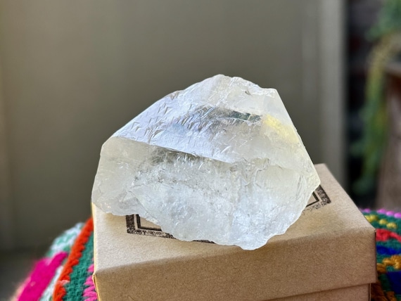 Trigonic Dissolution Quartz, Self-Standing, 98g, New Find, Spiritual Evolution & Transformation, Francisco Sa, Minas Gerais, Brazil T709