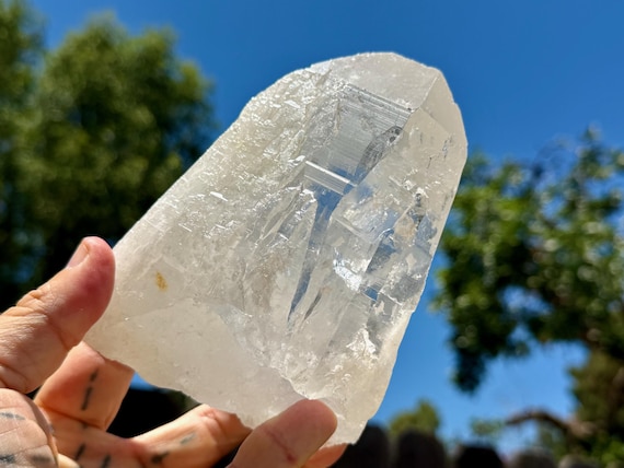 Cathedral Quartz, 1.2 Kilo, Meditation & Akashic Record, Diamantina, Minas Gerais, Brazil X781