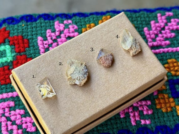 Golden Euclase, Choose ONE of Four, Old Find, Crown Chakra & Akashic Record, Ouro Preto, Minas Gerais, Brazil T970