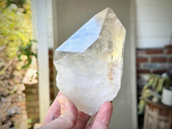 Lodolite Quartz, Mother & Child Formation, Isis Crystal, 729g, Nurturing Feminine Energy, Minas Gerais, Brazil W461