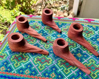 shaman tobacco Shaman Tobacco Pipe, Traditional Solid Wood Mapacho Pipe for Shamanic  Ceremony, Hand Carved From Natural Tropical Hardwood
