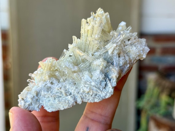 Nifontovite, Self-Standing, Cluster Formation, 82g, Highest Vibration, Crown & Pineal Chakra, Charcas, San Luis Potosi, Mexico V560