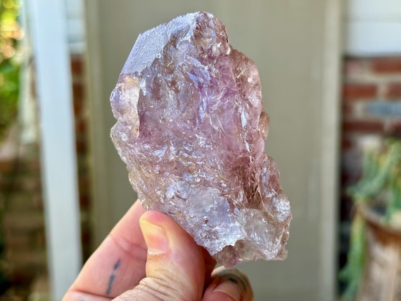 Amethyst Dissolution Quartz, Hydrothermally Etched, 259g, Spiritual Evolution & Transformation, Pernambuco, Brazil V325