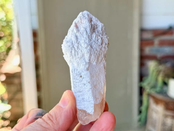 Atlantean Lovestar Scepter Quartz, 108g, New Find, Past Life Recall & Ancient Civilizations, Minas Gerais, Brazil A838