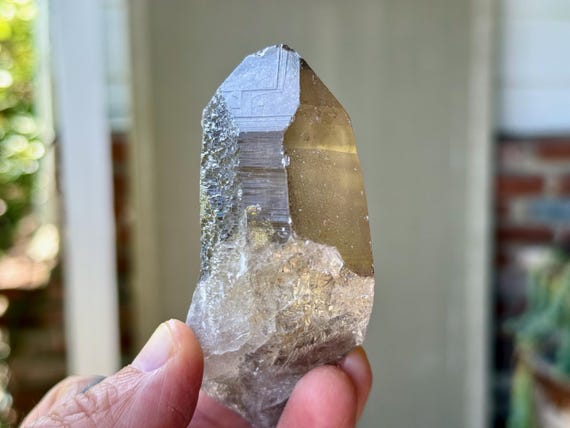 Russian Lemurian Quartz, Sacred Scribe Crystal with Record Keepers & Glyphs, 160g, Old Find, Ancient Wisdom, Oblast, Russia A457