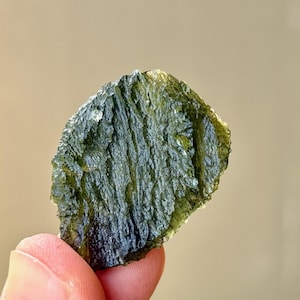 Moldavite, Authentic Natural Moldavite, 10.2g, Extraterrestrial Interplanetary Crystal, Chlum, Czech Republic A746