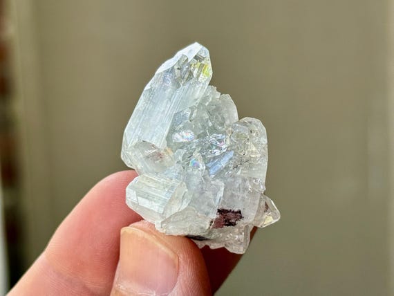 Apophyllite Quartz, 24g, Highest Vibration, Third Eye & Crown Chakra, India A601