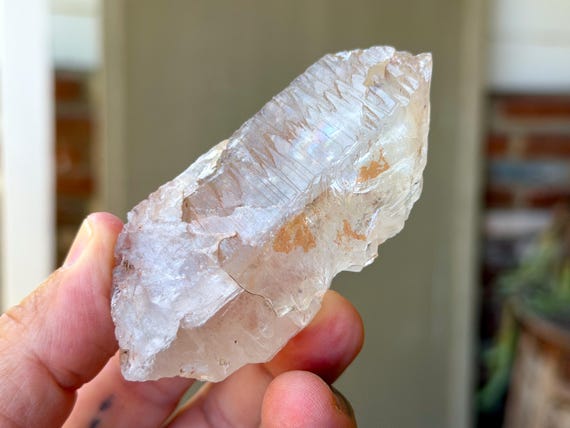 Ancient Sage Quartz, Hydrothermally Etched, 144g, Spiritual Transformation & Evolution, Para, Brazil B492