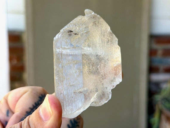 Fishtail Selenite, 157g, Purification & Energetic Cleansing, Morocco B516