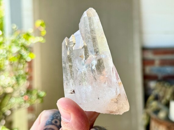 Cathedral Laser Quartz from Diamantina, Water Clear, 129g, Energetic Clearing, Minas Gerais, Brazil P734