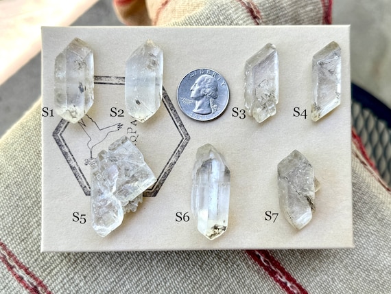Canadian Selenite, Choose ONE of Seven Double Terminated Selenite Crystals, Purification and Energetic Cleansing, Alberta, Canada R420