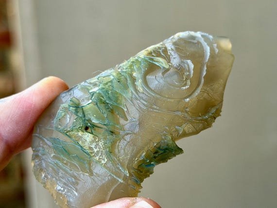 Black Mountain Gobi Agate, Fossilized Impressions, 99g, Naturally Formed, Earth & Water Energies, China B543