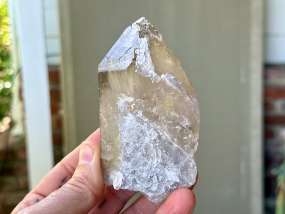 Smoky Cathedral Quartz, New Find, 313g, Root Chakra, Coronel Murta, Minas Gerais, Brazil W376