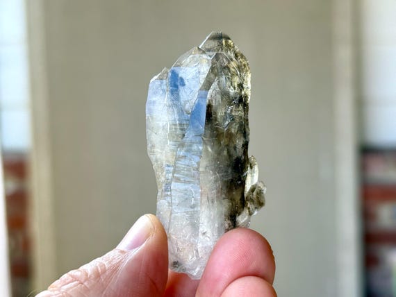 Black Tourmaline Quartz, 44g, New Find, Cabo Saco Mine, Diamantina, Minas Gerais, Brazil A285