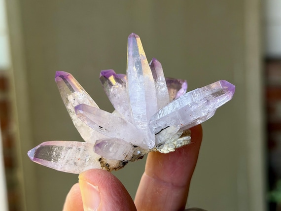 Vera Cruz Amethyst, Self-Standing Cluster, 47g, New Find, Third Eye Chakra, Piedra Parada, Veracruz, Mexico V492