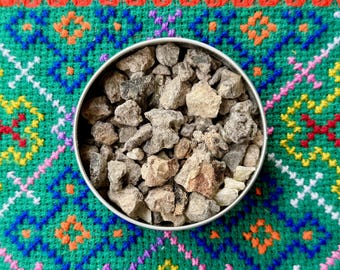 Black Copal Incense Resin, Ethically Hand-Harvested in Peru, 100% Natural and Organic, Grounding, Clearing & Protection