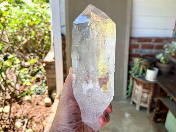 Himalayan Cathedral Quartz, Water Clear, 2 Kilos, High Altitude Quartz, Akashic Record, India W439