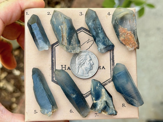 Blue Tara Nightshade Quartz, Choose ONE of Eight, Intuition & Psychic Abilities, Itacambira, Minas Gerais, Brazil A901