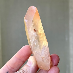 Pink Lemurian Quartz, 115g, New Find, Serra do Cabral, Minas Gerais, Brazil T128