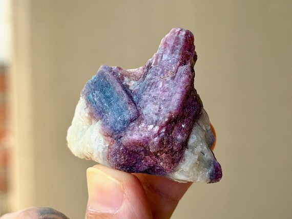 Paraiba Tourmaline & Albite, Pink Tourmaline, 51g, New Find, Rio Grande Del Norte, Brazil B286