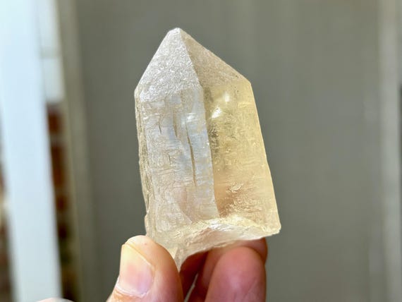 Cathedral Citrine, All Natural, 114g, Manifestation & Creativity, Aracuai, Minas Gerais, Brazil T838
