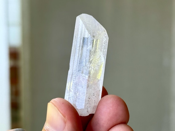 Danburite, 16g, Heart & Crown Chakra Crystal, Angelic Contact, San Luis Potosí, Mexico T097