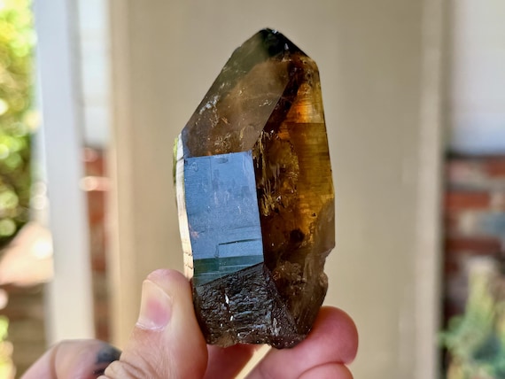 Smoky Cathedral Quartz, 220g, New Find, Akashic Record, Diamantina, Minas Gerais, Brazil V481