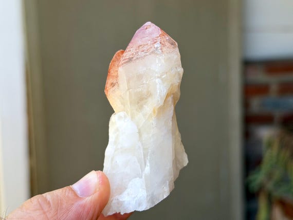 Red Dragon Quartz, 78g, Root Chakra, Calming & Grounding Energies, Bahia, Brazil B308