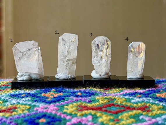 Danburite, Choose ONE of Four, High-Grade, Heart & Crown Chakra, San Luis Potosi, Mexico B217