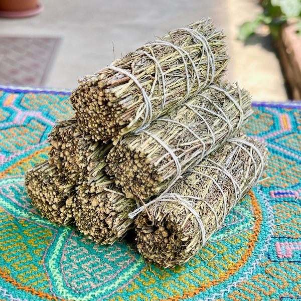 Desert Magic Sage Smudge Bundle, 4" Size, Desert Sage from New Mexico, All Natural Incense, Ethically and Sustainably Harvested