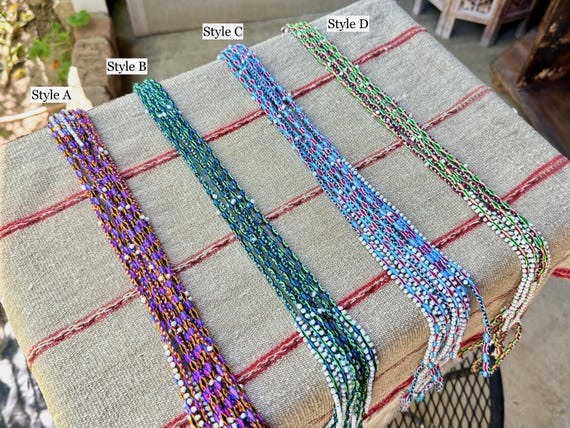 Watana Ties, Traditional Andean Bracelet in Your Choice of 4 Styles, Peruvian Despacho Tie for Mesa, Good Luck and Protection, Made in Peru
