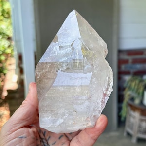 Himalayan Cathedral Quartz, Water Clear, 879g, High-Altitude Quartz, Manihar Mountains, Himachal Pradesh, India X893