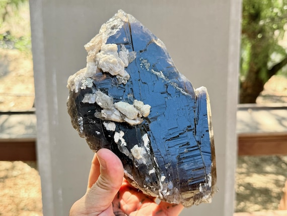 Morion Cathedral Quartz, 1.6 Kilo, Akashic Record, Grounding & Protection, Aracuai, Minas Gerais, Brazil V757