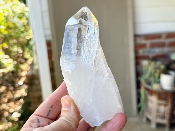 Cathedral Quartz, Water Clear & Tantric Twin, 514g, Lightbrary Crystal, Akashic Record, Minas Gerais, Brazil X583