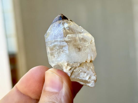 BG3 Elestial Citrine, Scepter Formation, 46g, Energy Balancing, Adaptogenic Crystal, Piaui, Brazil A116